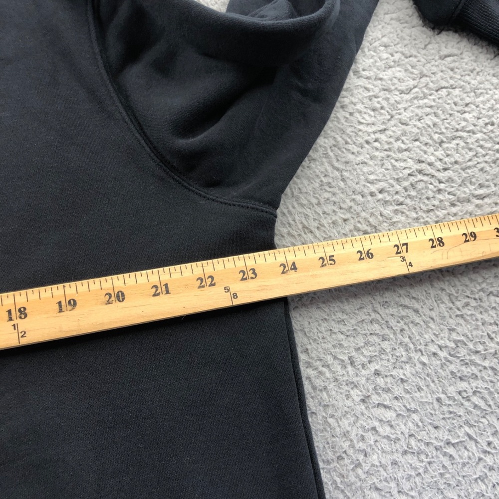 Nike Hoodie Womens Medium Black Phoenix Long Oversized Sportswear Full Zip - Picture 10 of 12